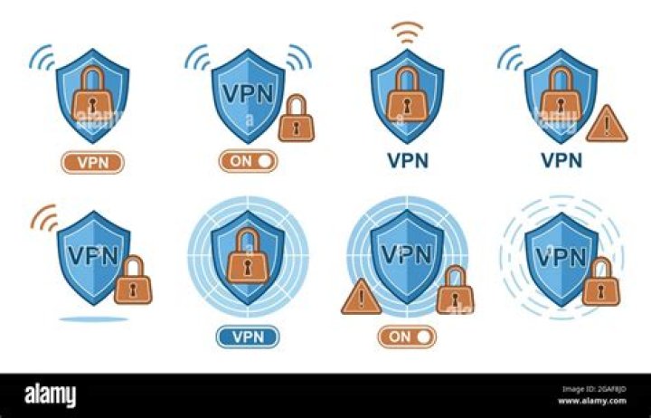 VPN security concept
